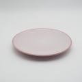 Pembe Reaktif Renkli Sırlı Stoneware Yemek Takımı Sofra Seti/Antik Seramik Yemek Takımı
