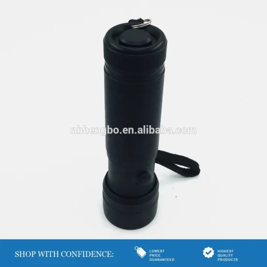 Whosale Push Button 3 AAA Battery EDC Flashlight LED Torch