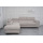 Fabric Corner Sofa with Headrest Adjustable