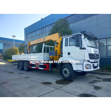 Brand New SHACMAN H3000 6X4 Truck With Cheap Crane 16Tons