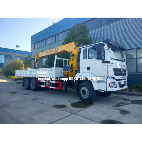 Brand New SHACMAN H3000 6X4 Truck With Cheap Crane 16Tons