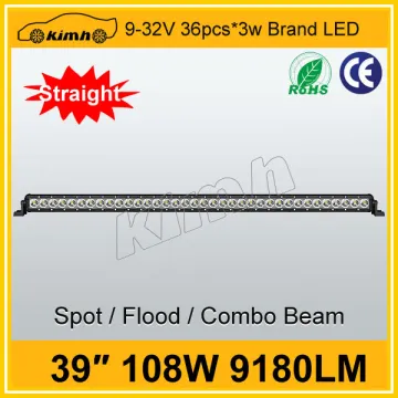 Super bright made in China 39" mini 108w led pulse light bar