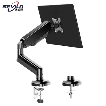 Single Arm Hospital Computer Monitor Stand Mount Wall Mount Monitor Arm