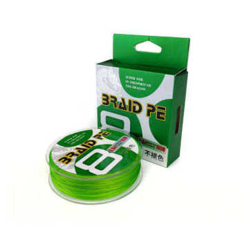Wholesale 100M Braided PE Fishing Line 0.8#-8.0# Colorfast Green for Freshwater and Saltwater