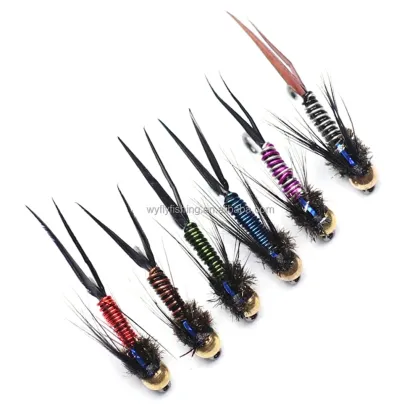 Wholesale Copper John Nymph Fly Fishing Lures for Trout - Customized