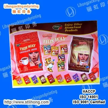 Anti Water Plastic Paper Laminated Poster Printing