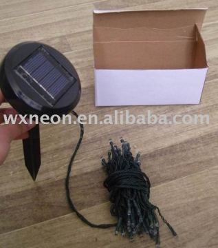 christmas solar powered led light