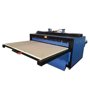 LARGE FORMAT SUBLIMATION HEAT TRANSFER FLAT PRESS TEXTILE PRINTING MACHINE" could be shortened to:

"Large Format Sublimation Heat Transfer Textile Printer