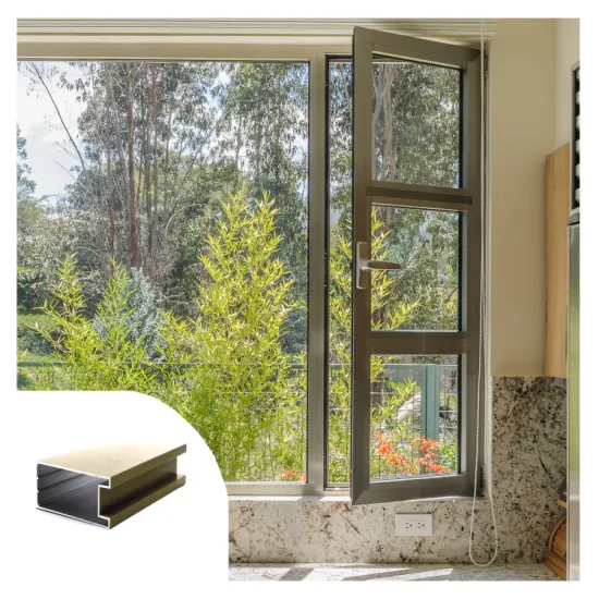 Customized Sliding Casement Window and Glass Door Aluminum Extrusion Profiles
