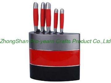 Wood Knife block set