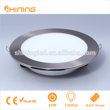 Round grey frame zinc competitive panel let light