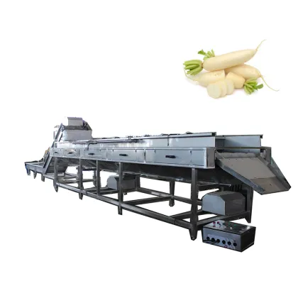 High Speed Automatic Brush Washing Machine for Shellfish