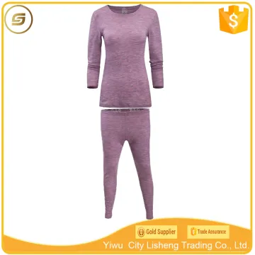 Factory OEM custom long johns underwear,Merino wool thermal long johns for women