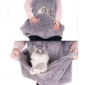 Portable cat bag for sleeping apron