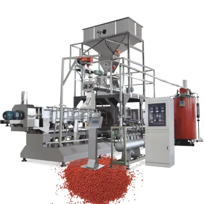 Automatic Float Fish Food Maker: Floating Fish Feed Pellet Extruder Machine