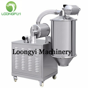 Small herb cocoa bean casava powder vacuum feeder
