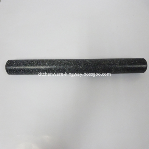 Black Granite Rolling Pin with Base