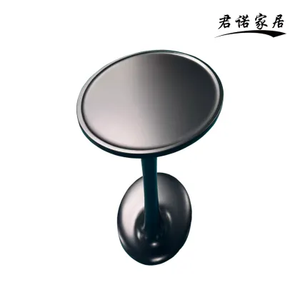 Elegant Black Mixed Paint Coffee Table