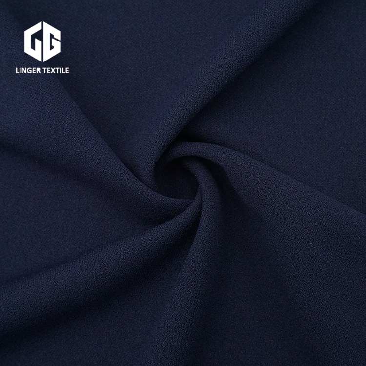 Polyester Elastane Crepe