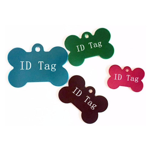 Custom Double-sided Printed Metal Personalized ID Dog Tag