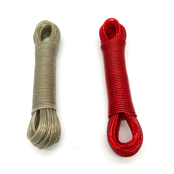 Factory Direct PVC Coated Stainless Steel and Galvanized Steel Wire Ropes