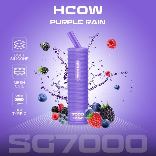 HCOW SG7000 Puffs Μία διαθέσιμη E-Cigarette Vape