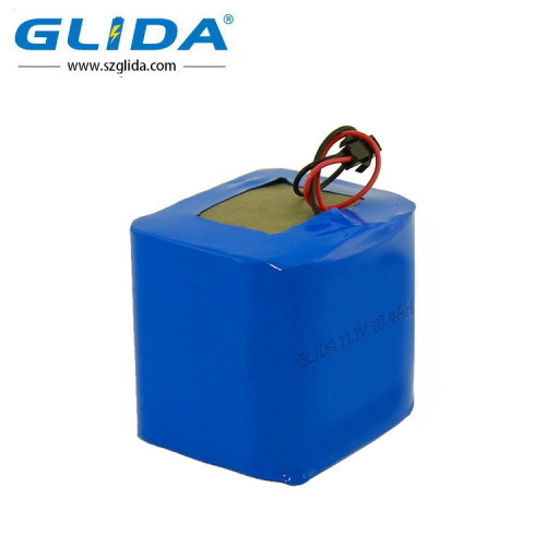 3s4p 18650 li-ion 11.1v 10400mah battery terminal
