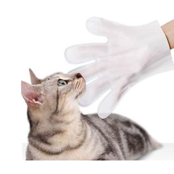 Găng tay tắm không dệt dùng một lần cho thú cưng
