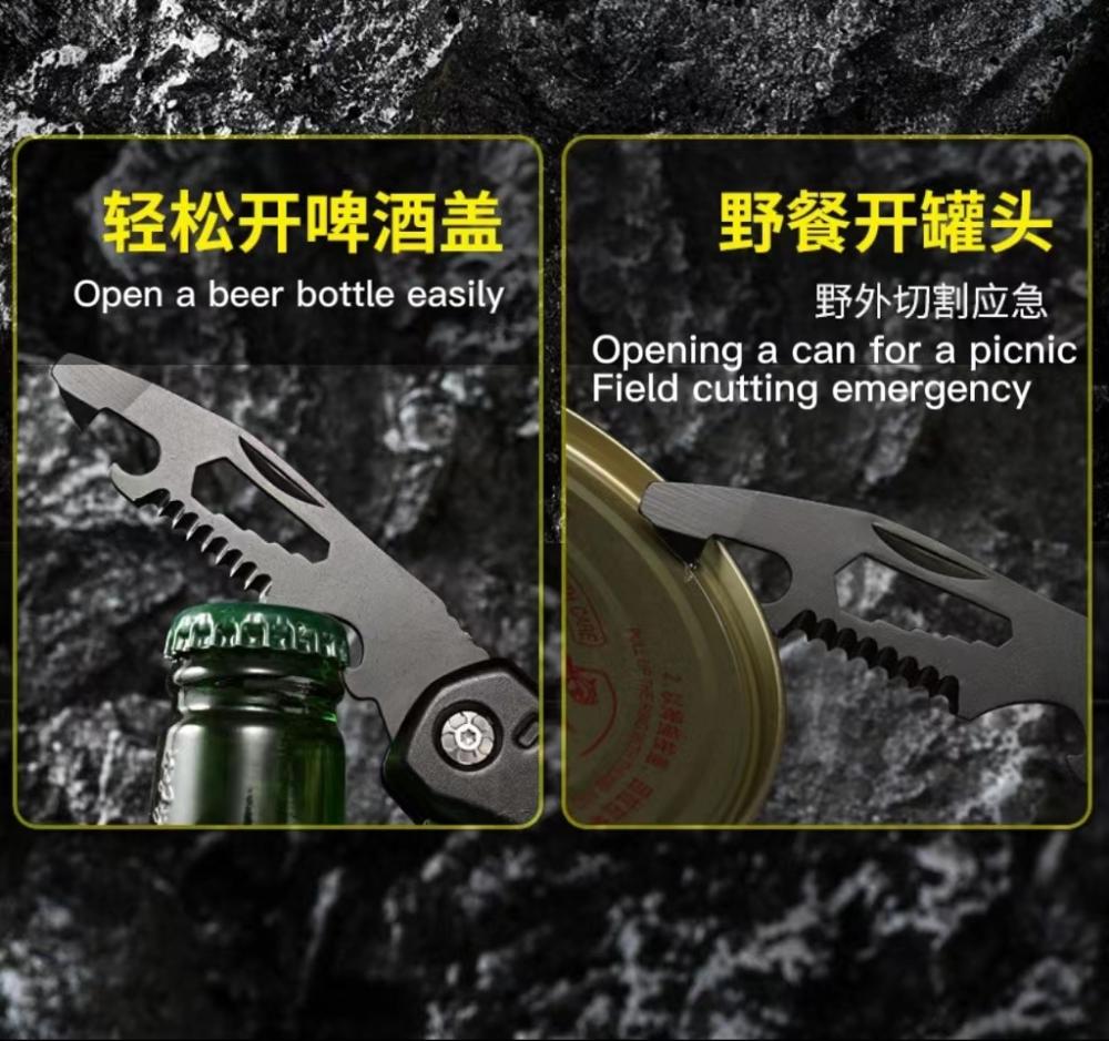 Outdoor Multi Tool Combination Stainless Steel Pounding Axe