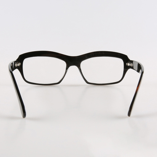 Handmade Chamfered Buffalo Horn Eyeglasses Frame