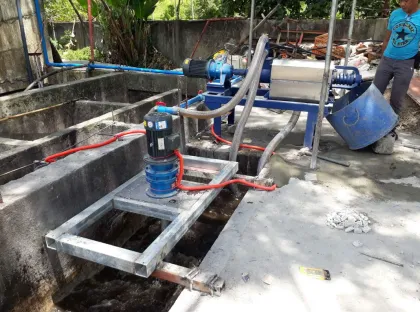 China's Advanced Sludge Dewatering Technology: Automatic Screw Press Machines