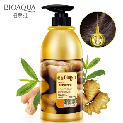 Ginger Oil Control Shampoo for Cleaning and Itching Relief