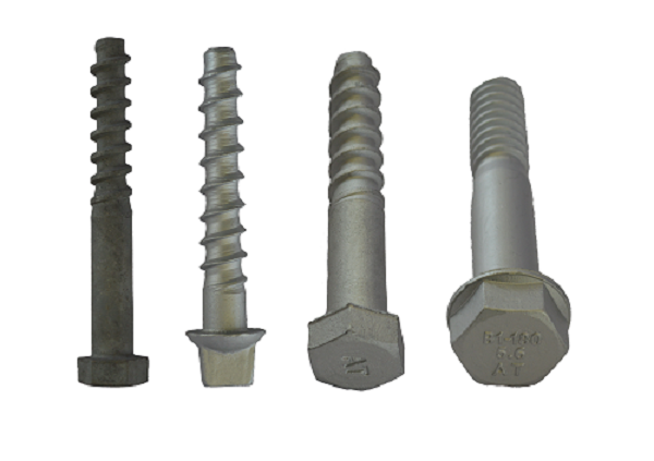 Screw spike for Railway fastener