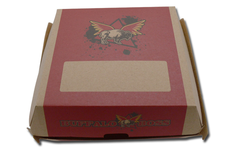Reasonable Price Disposable Kraft Paper Burger Box
