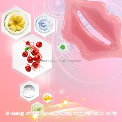 Private Label Pink Hydrating Anti-Wrinkle Lip Mask