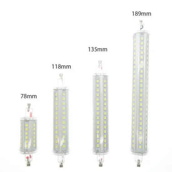 LED R7s Bulb: 15W Replacement for 500W Halogen - J78mm J118mm J135mm J189mm