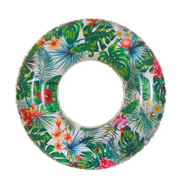 Summer Water High Quality Printed Swim Ring With Handle