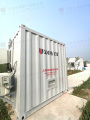 Aangepaste container met ventilatie, airconditioningsysteem