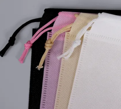 Recycled Drawstring Shoe Bags - Eco-Friendly RPET Material