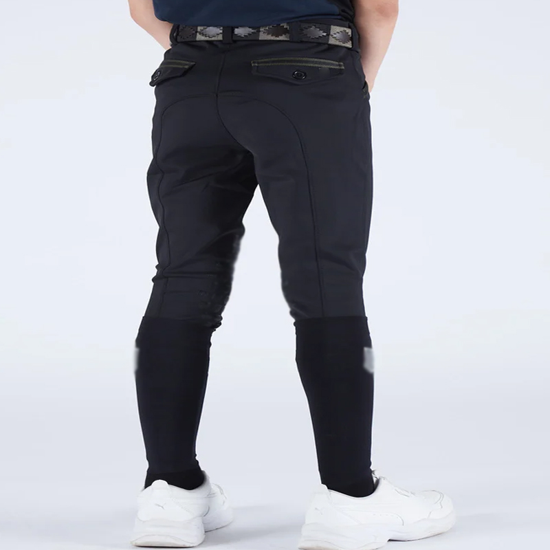 Black boys horse riding pants