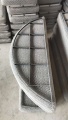 Stainless steel rajutan kawat mesh jala demister pad