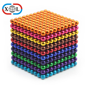 5-8 mm Cubi di magnete sfera colorati NDFEB NDFEB PERCHI