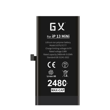 GX az iPhone13mini nagy kapacitású akkumulátorhoz