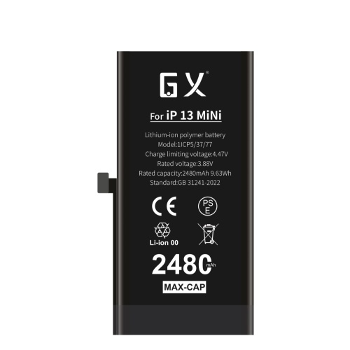 GX az iPhone13mini nagy kapacitású akkumulátorhoz