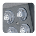 IP65 outdoor lighting floodlight high quality 16W RGB