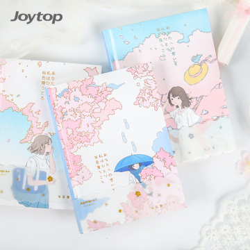 Wholesale Joytop 98-4883 Hardcover A5 Notebook Planner Journal - Cherry Blossom Theme