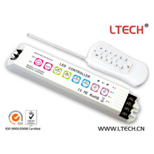 LED RGB controller with RF remote control