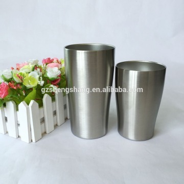 Double wall Vacuum Insulated Metal Beer Cup Stainless Steel Cup