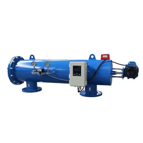 Filtro horizontal automático de limpeza própria