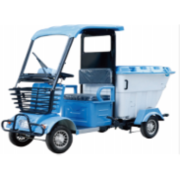 Compact Street Cleaning Vehicle for Urban Use